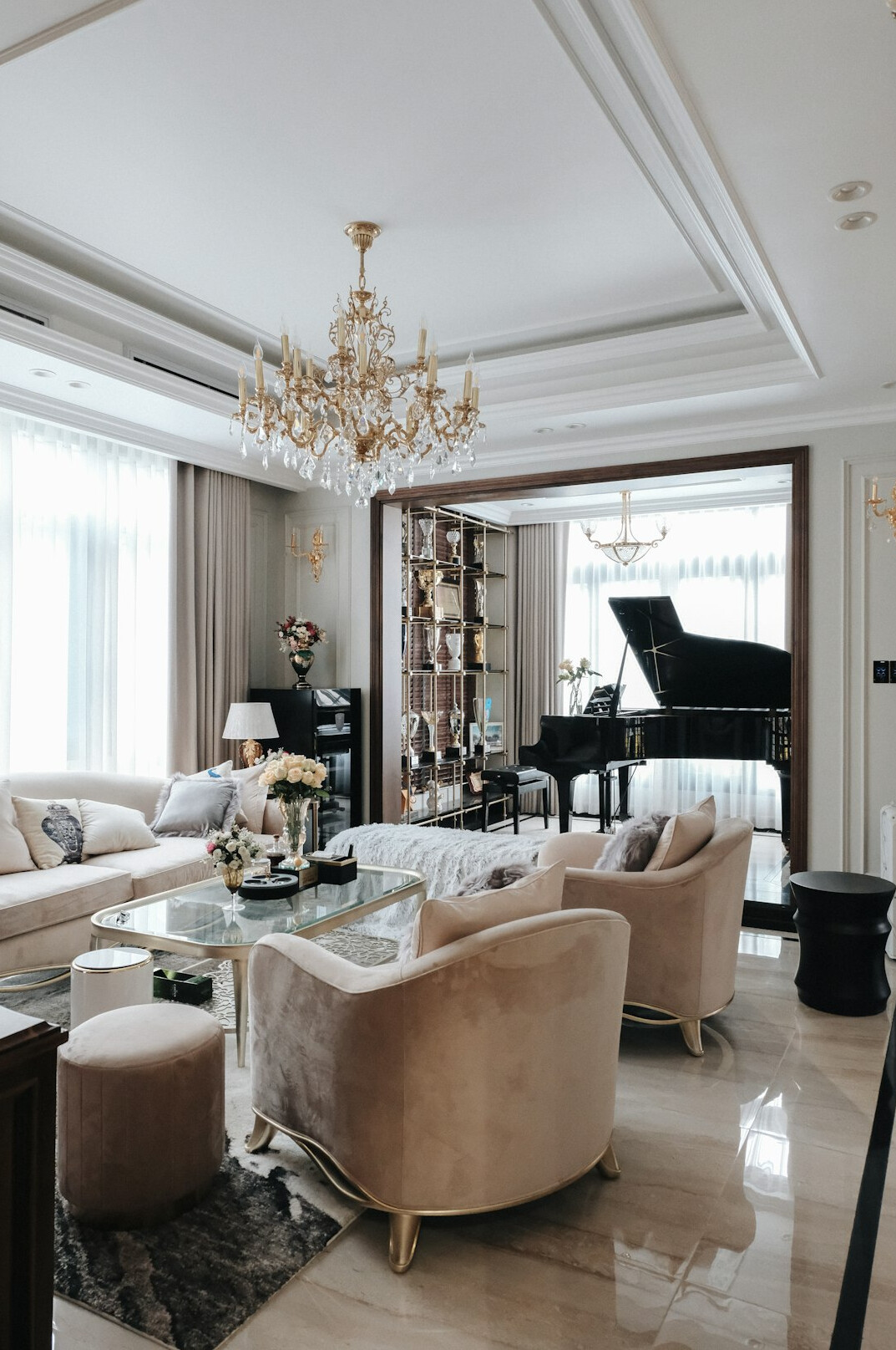 luxury celebrity home interior